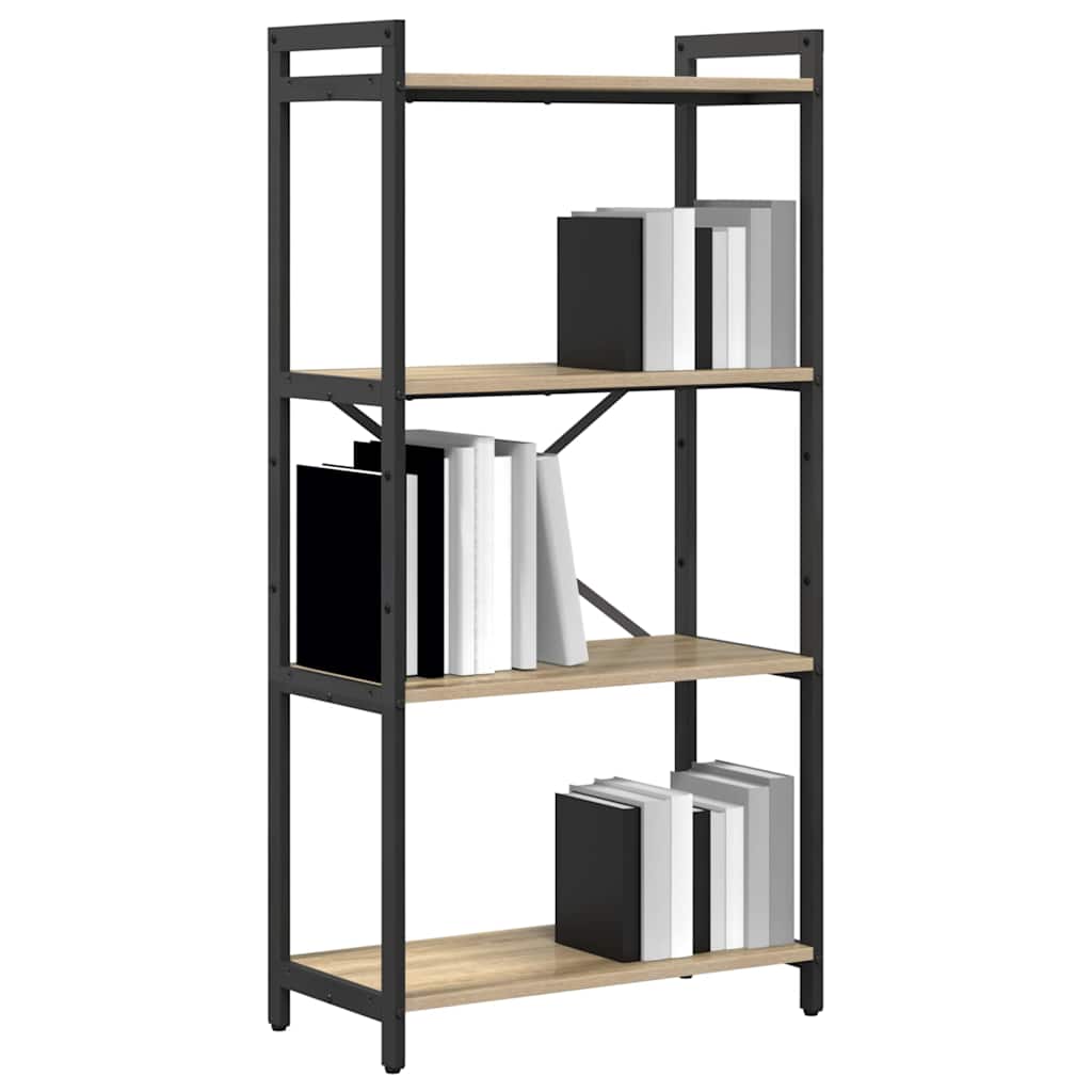 vidaXL Półka na książki Dąb Sonoma 60 x 30 x 120 cm