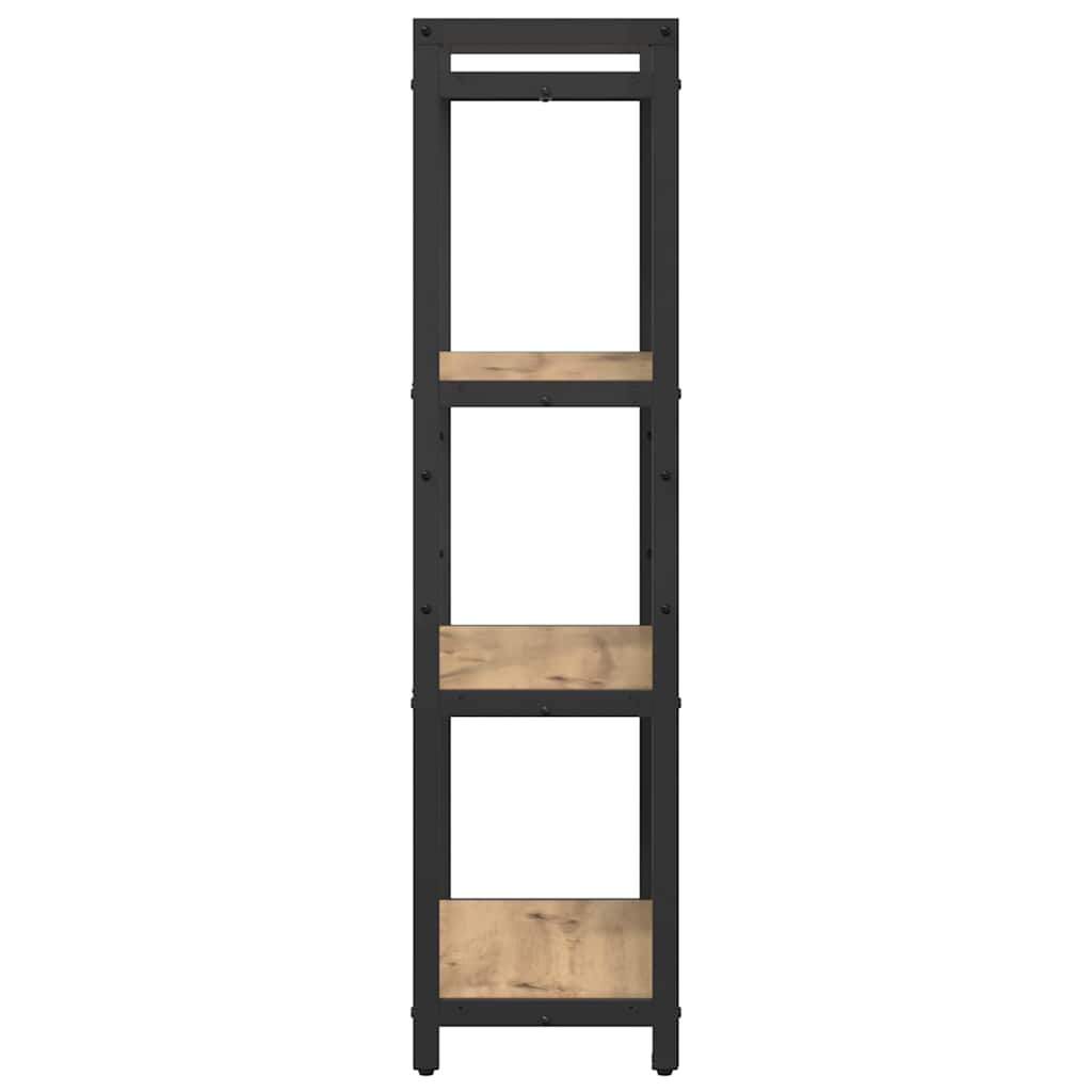 vidaXL Półka na książki Dąb rzemieślniczy 60 x 30 x 120 cm