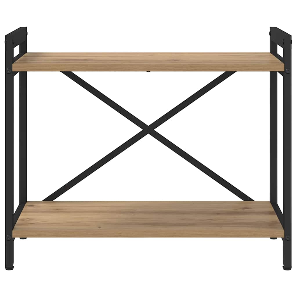 vidaXL Półka na książki Dąb rzemieślniczy 60 x 30 x 50 cm