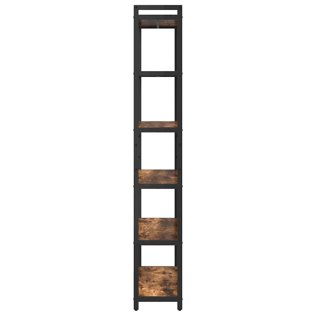 vidaXL Półka na książki Dąb wędzony 80 x 30 x 189,5 cm