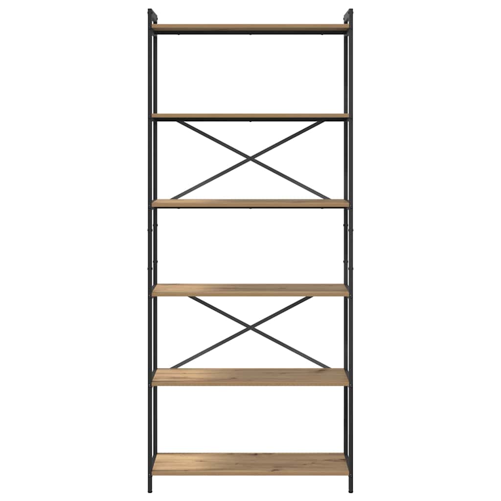 vidaXL Półka na książki 80 x 30 x 189,5 cm Drewno inżynieryjne