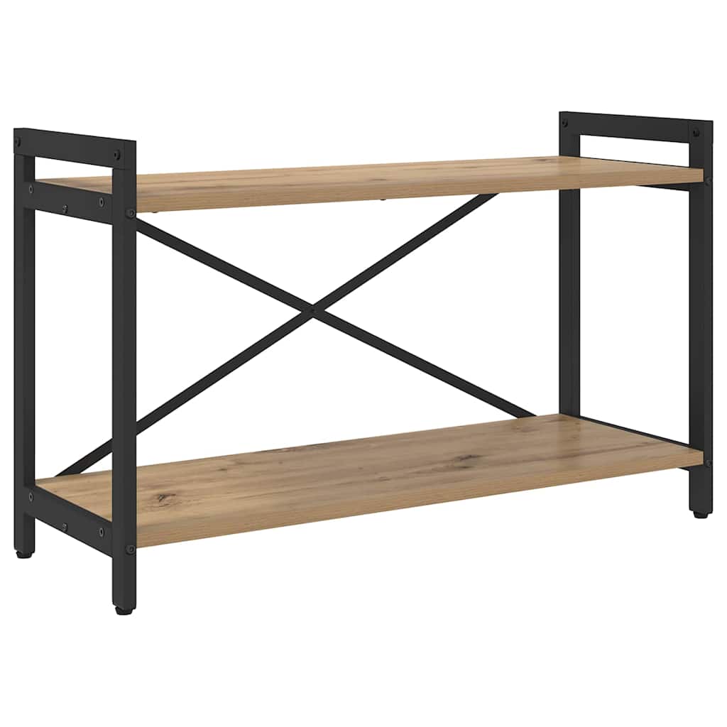 vidaXL Półka na książki Dąb rzemieślniczy 80 x 30 x 50 cm