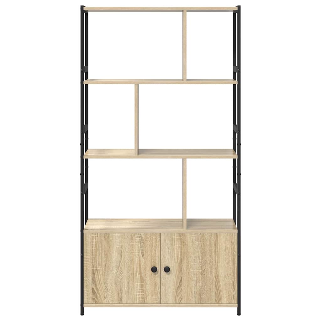 vidaXL Półka na książki Dąb Sonoma 80 x 30 x 155,5 cm