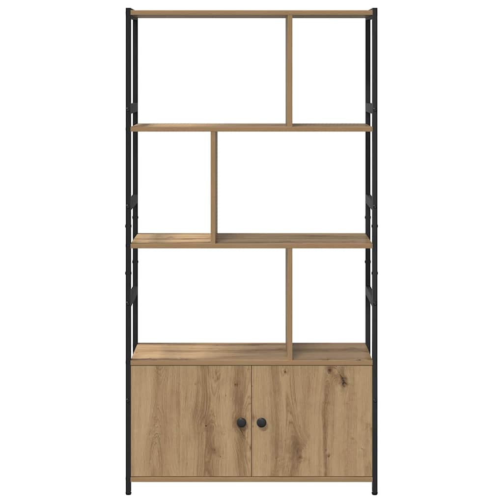vidaXL Półka na książki Dąb rzemieślniczy 80 x 30 x 155,5 cm