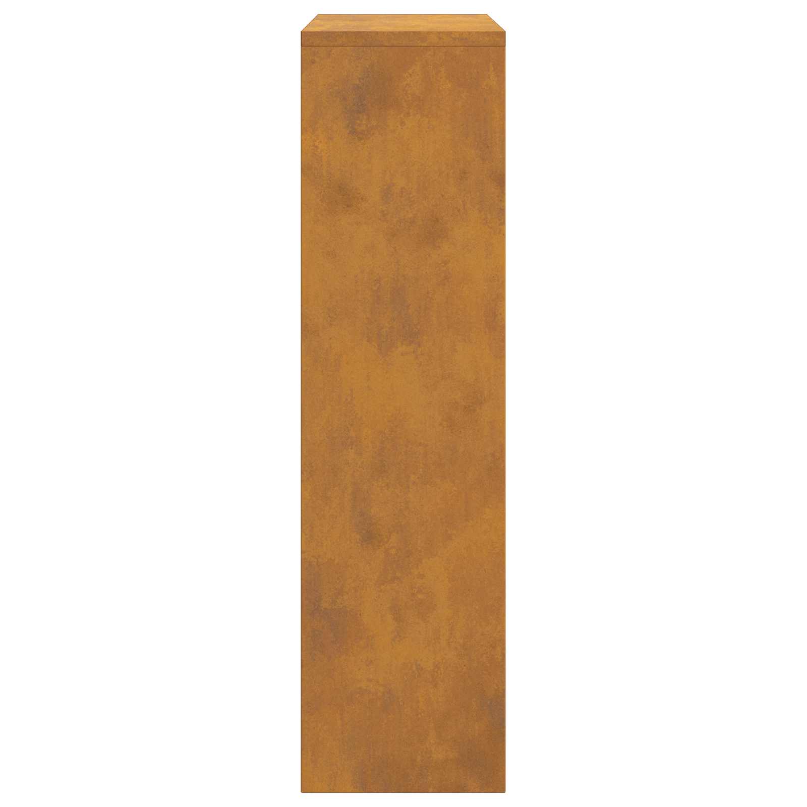 vidaXL Skrzynka na przesyłki z przechowywaniem Rdzawy 44 x 22 x 82 cm