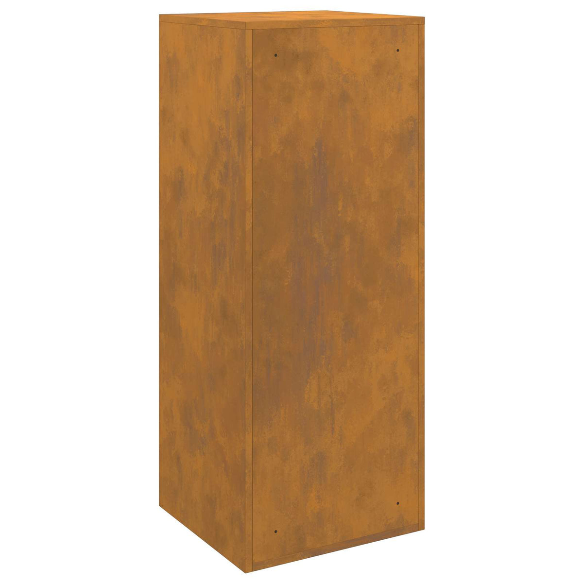 vidaXL Skrzynka na przesyłki Rdzawy 41 x 38 x 103 cm Stal kortenowska