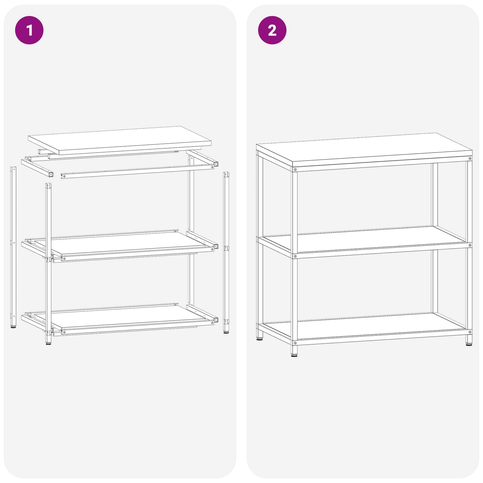 vidaXL Przechowywanie w kuchni HATTEM Czarny 90 x 50 x 92 cm Stal