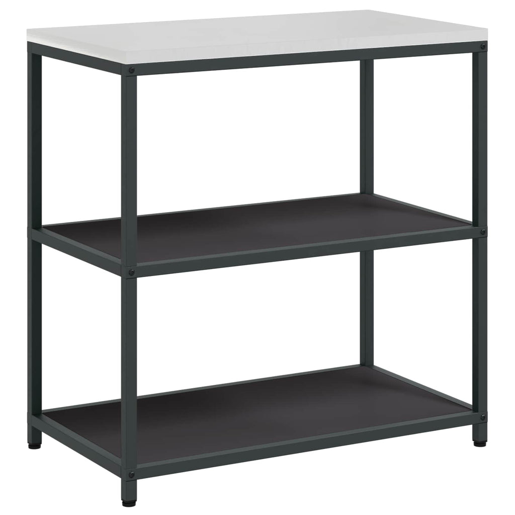 vidaXL Przechowywanie w kuchni HATTEM Czarny 90 x 50 x 92 cm Stal