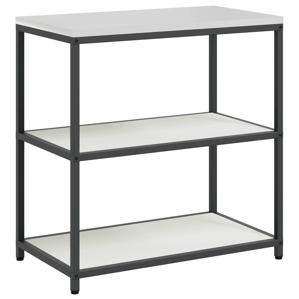 vidaXL Przechowywanie w kuchni HATTEM Biały 90 x 50 x 92 cm Stal