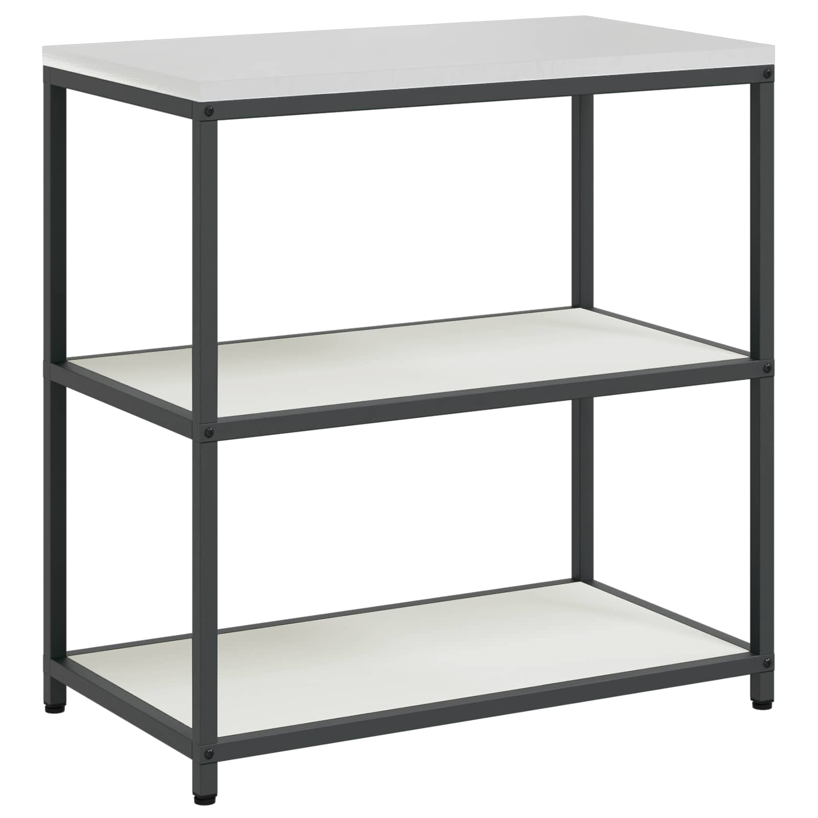 vidaXL Przechowywanie w kuchni HATTEM Biały 90 x 50 x 92 cm Stal
