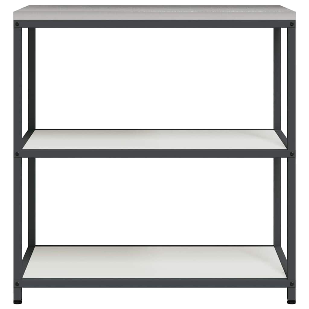 vidaXL Przechowywanie w kuchni HATTEM Biały 90 x 50 x 92 cm Stal