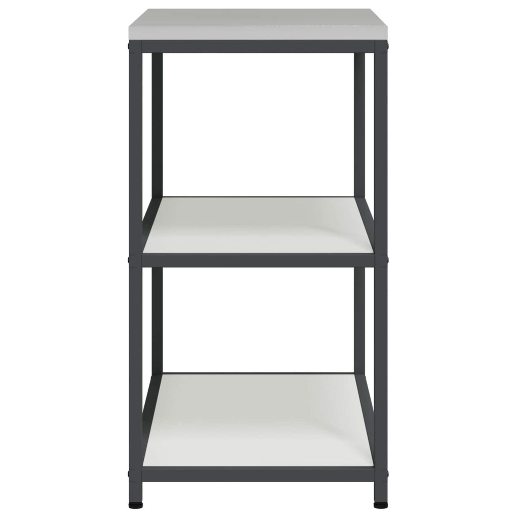 vidaXL Przechowywanie w kuchni HATTEM Biały 90 x 50 x 92 cm Stal