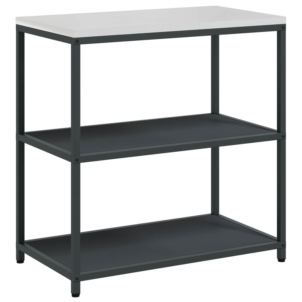 vidaXL Przechowywanie w kuchni HATTEM antracytowy 90 x 50 x 92 cm Stal