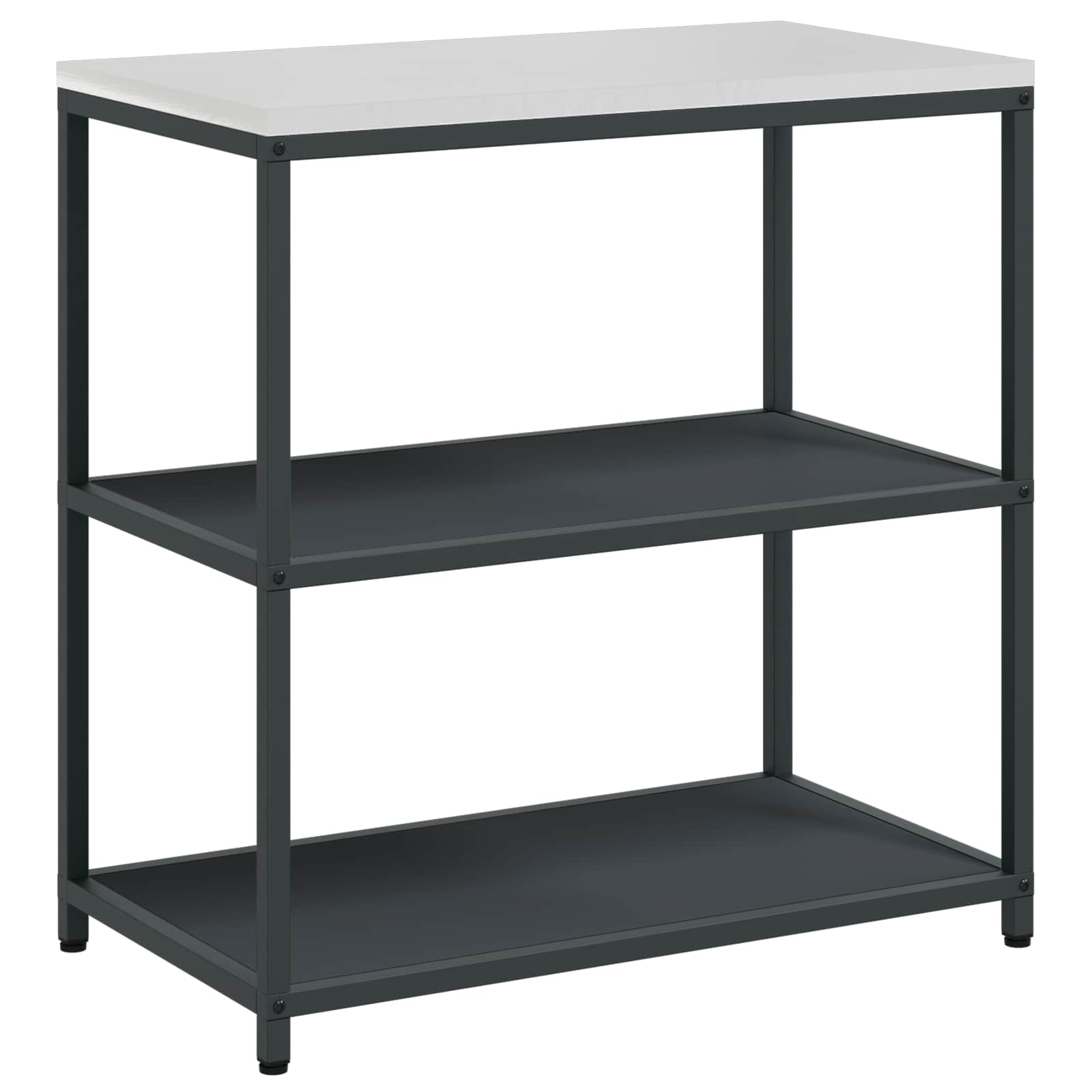 vidaXL Przechowywanie w kuchni HATTEM antracytowy 90 x 50 x 92 cm Stal