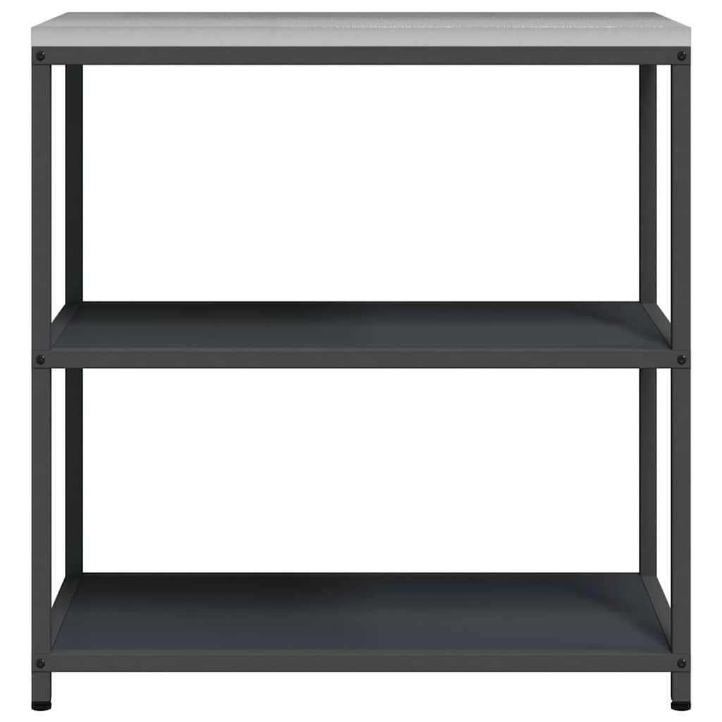 vidaXL Przechowywanie w kuchni HATTEM antracytowy 90 x 50 x 92 cm Stal