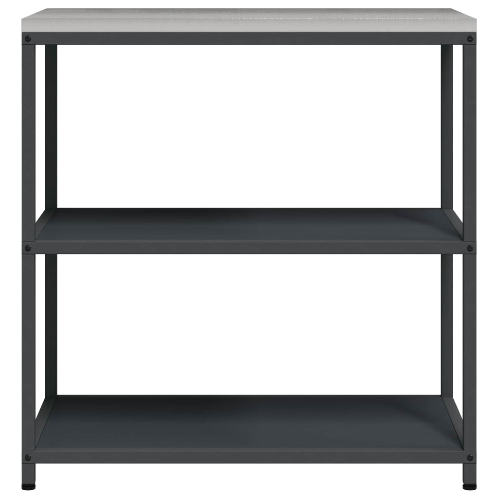 vidaXL Przechowywanie w kuchni HATTEM antracytowy 90 x 50 x 92 cm Stal