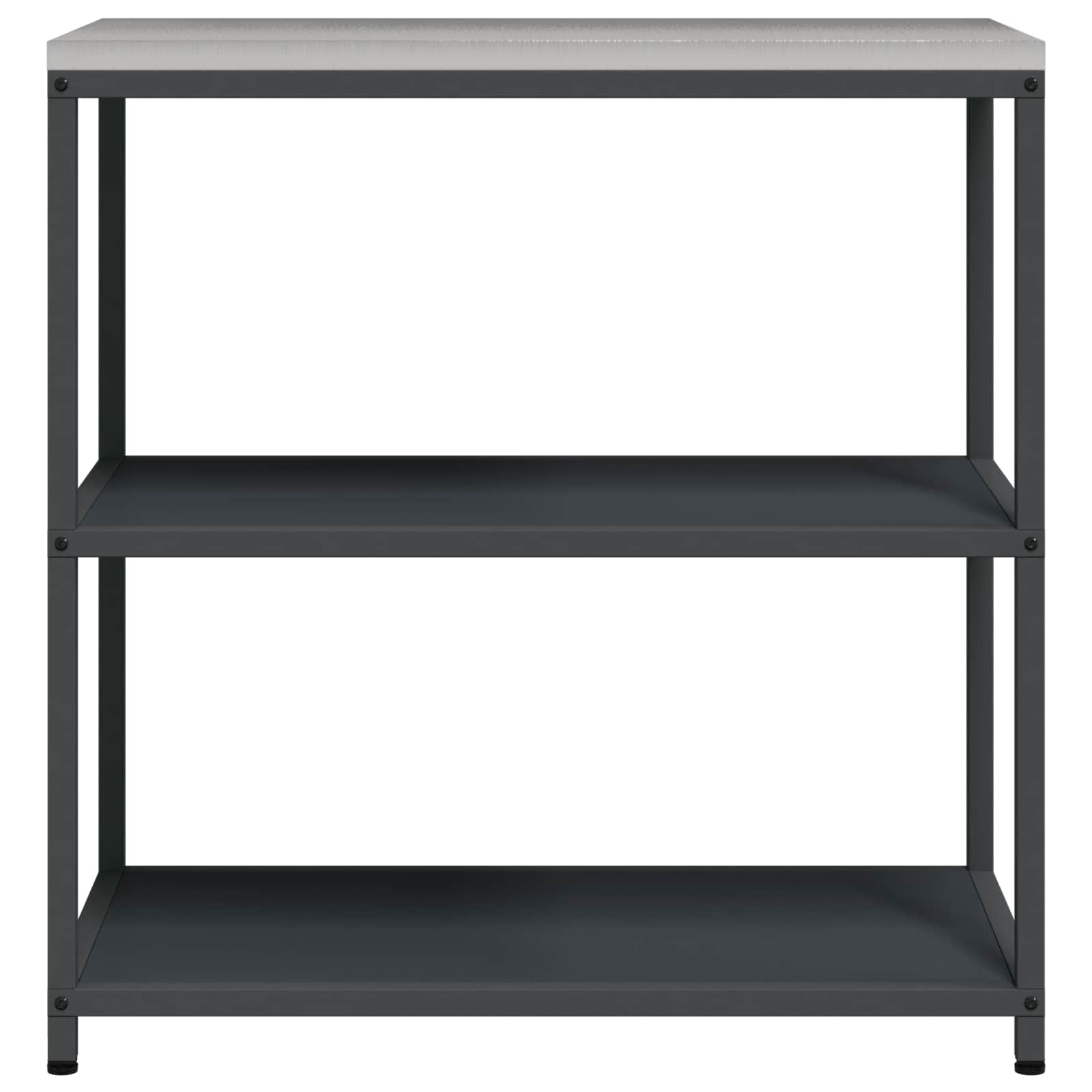 vidaXL Przechowywanie w kuchni HATTEM antracytowy 90 x 50 x 92 cm Stal