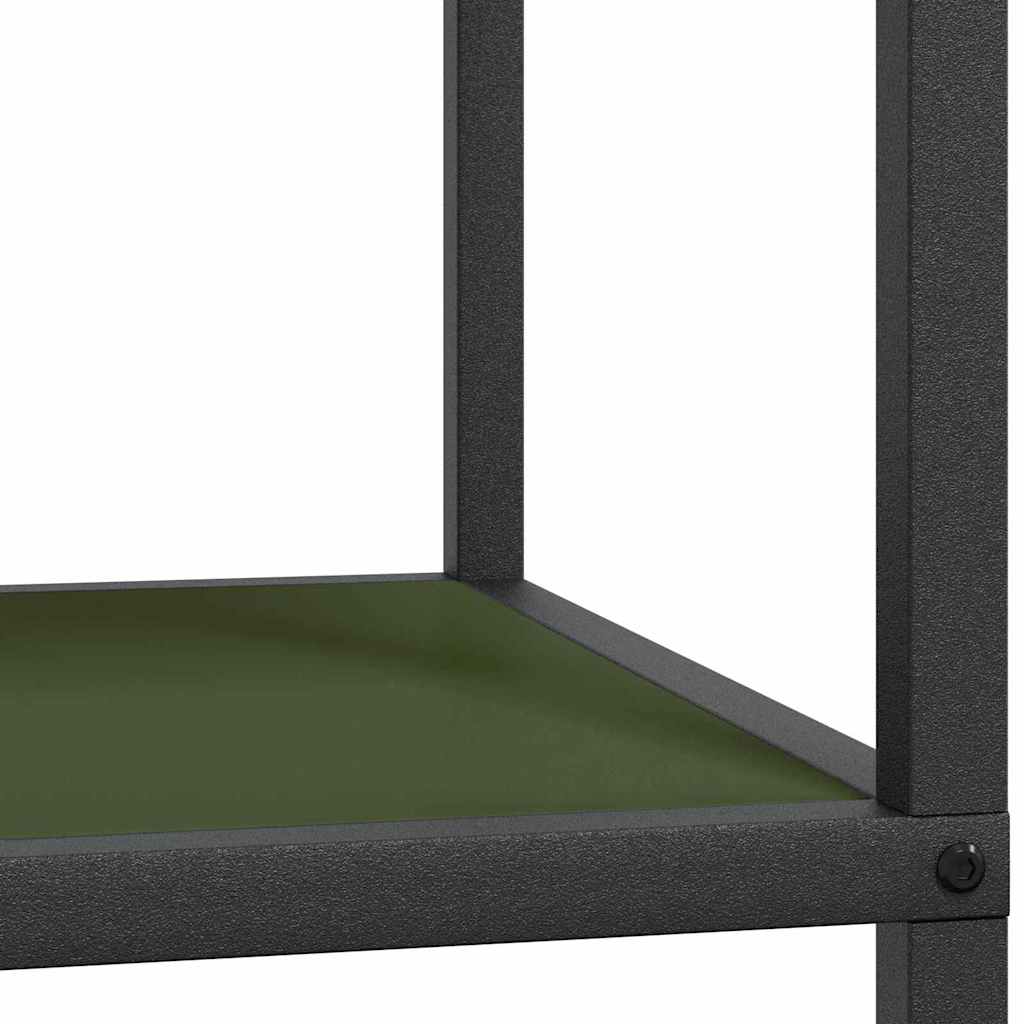 vidaXL Przechowywanie w kuchni HATTEM Oliwkowy zielony 90 x 50 x 92 cm