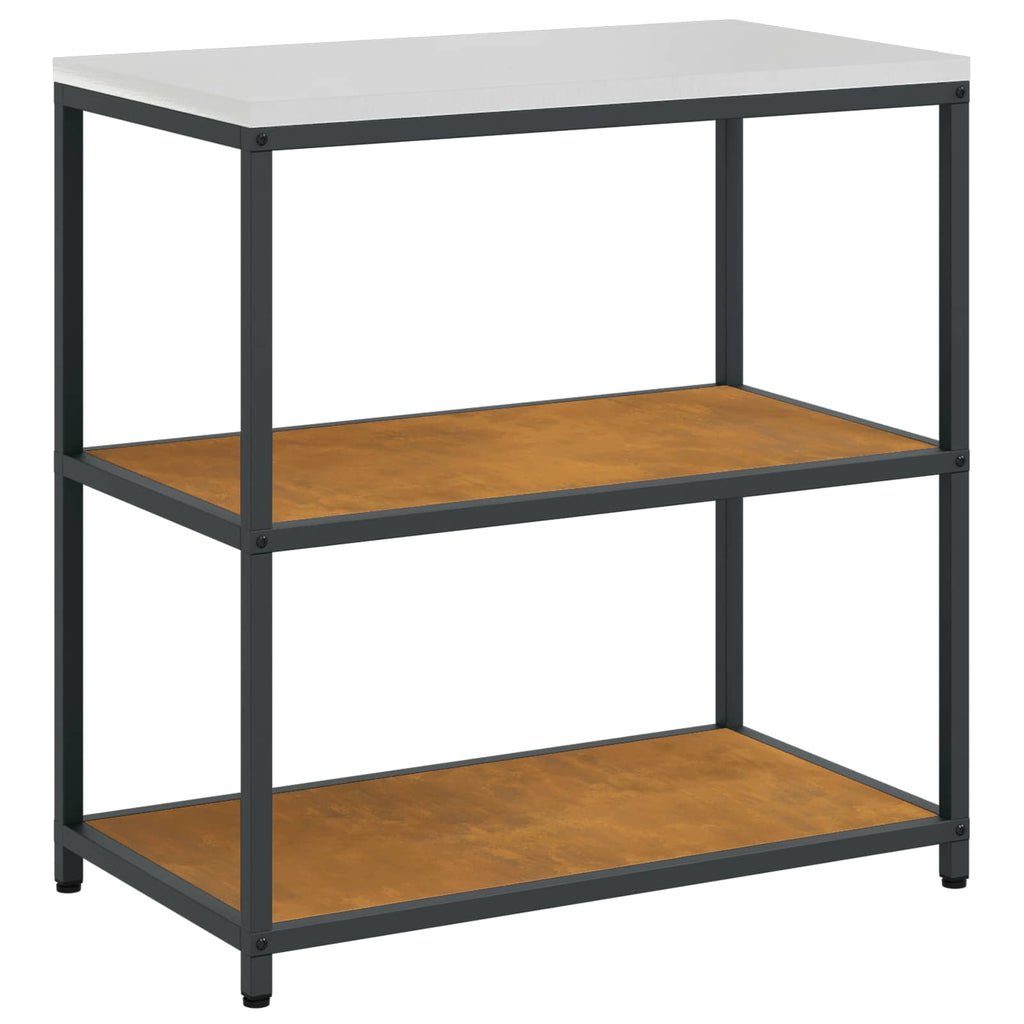 vidaXL Przechowywanie w kuchni HATTEM Rdzawy 90 x 50 x 92 cm Stal