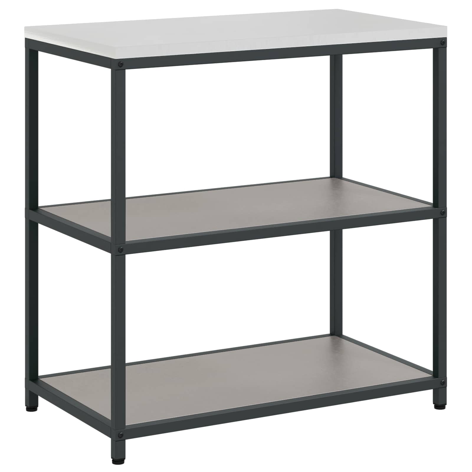 vidaXL Przechowywanie w kuchni HATTEM Rdzawy 90 x 50 x 92 cm Stal