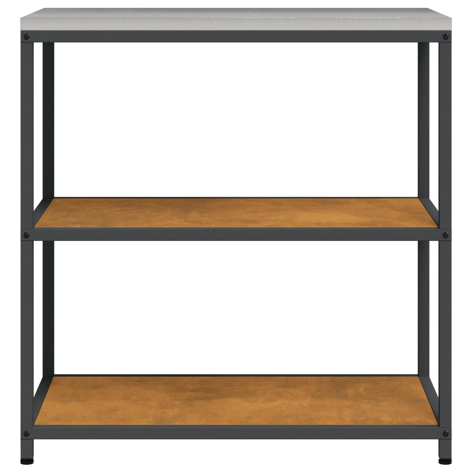 vidaXL Przechowywanie w kuchni HATTEM Rdzawy 90 x 50 x 92 cm Stal