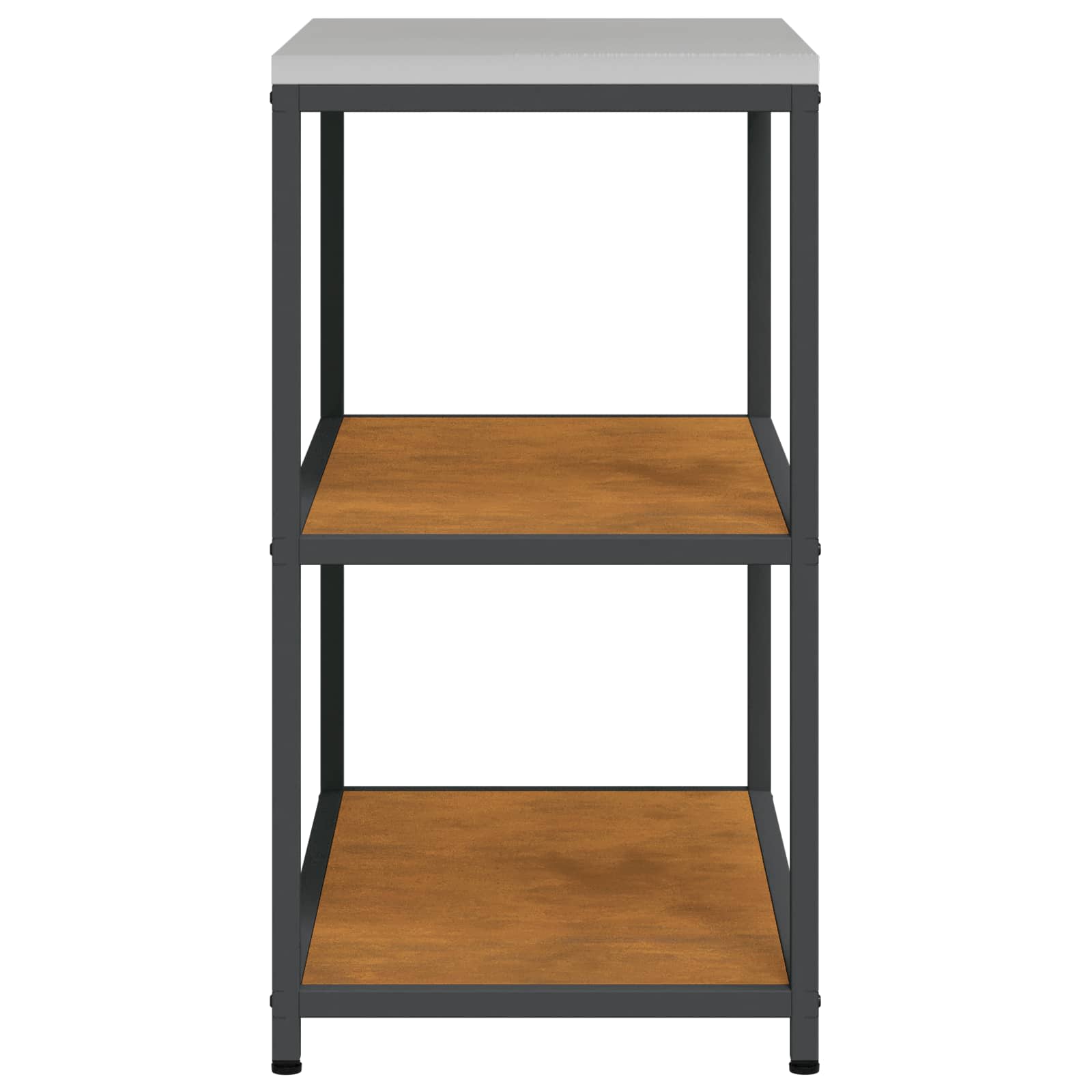 vidaXL Przechowywanie w kuchni HATTEM Rdzawy 90 x 50 x 92 cm Stal