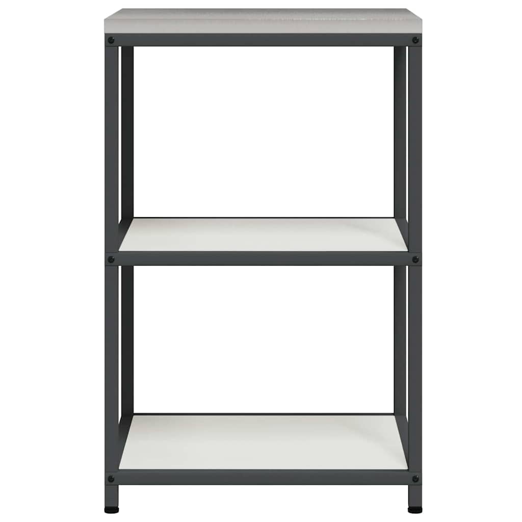 vidaXL Przechowywanie w kuchni HATTEM Biały 60 x 50 x 92 cm Stal