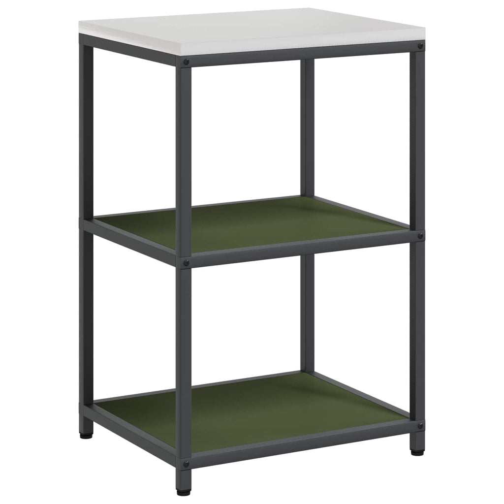 vidaXL Przechowywanie w kuchni HATTEM Oliwkowy zielony 60 x 50 x 92 cm