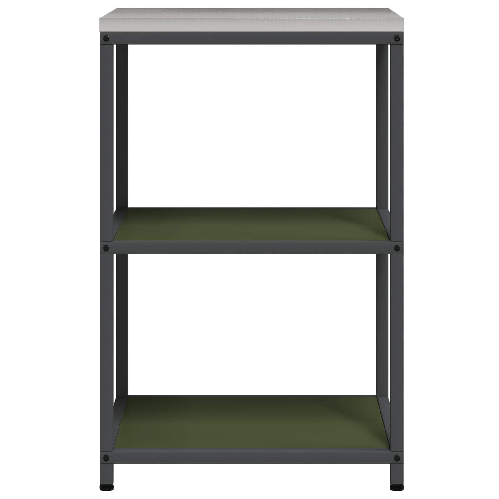 vidaXL Przechowywanie w kuchni HATTEM Oliwkowy zielony 60 x 50 x 92 cm