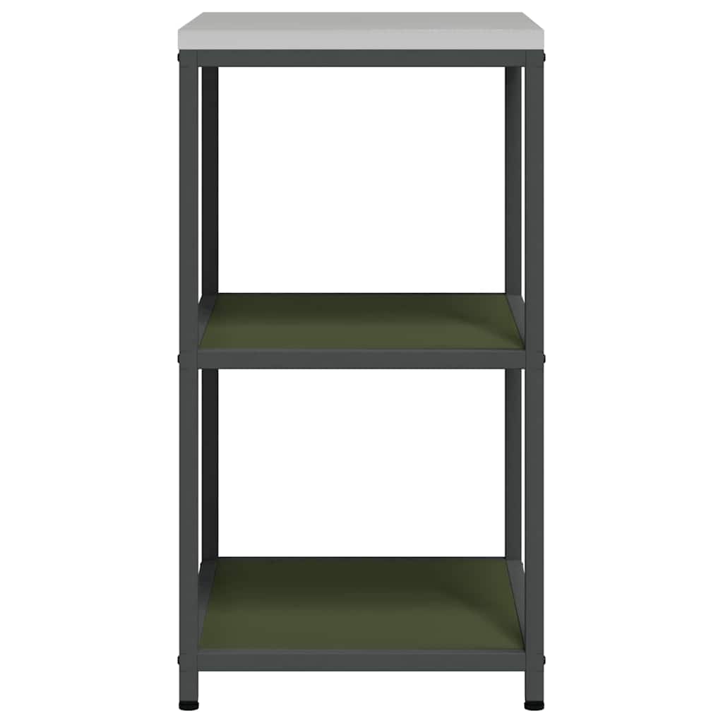 vidaXL Przechowywanie w kuchni HATTEM Oliwkowy zielony 60 x 50 x 92 cm