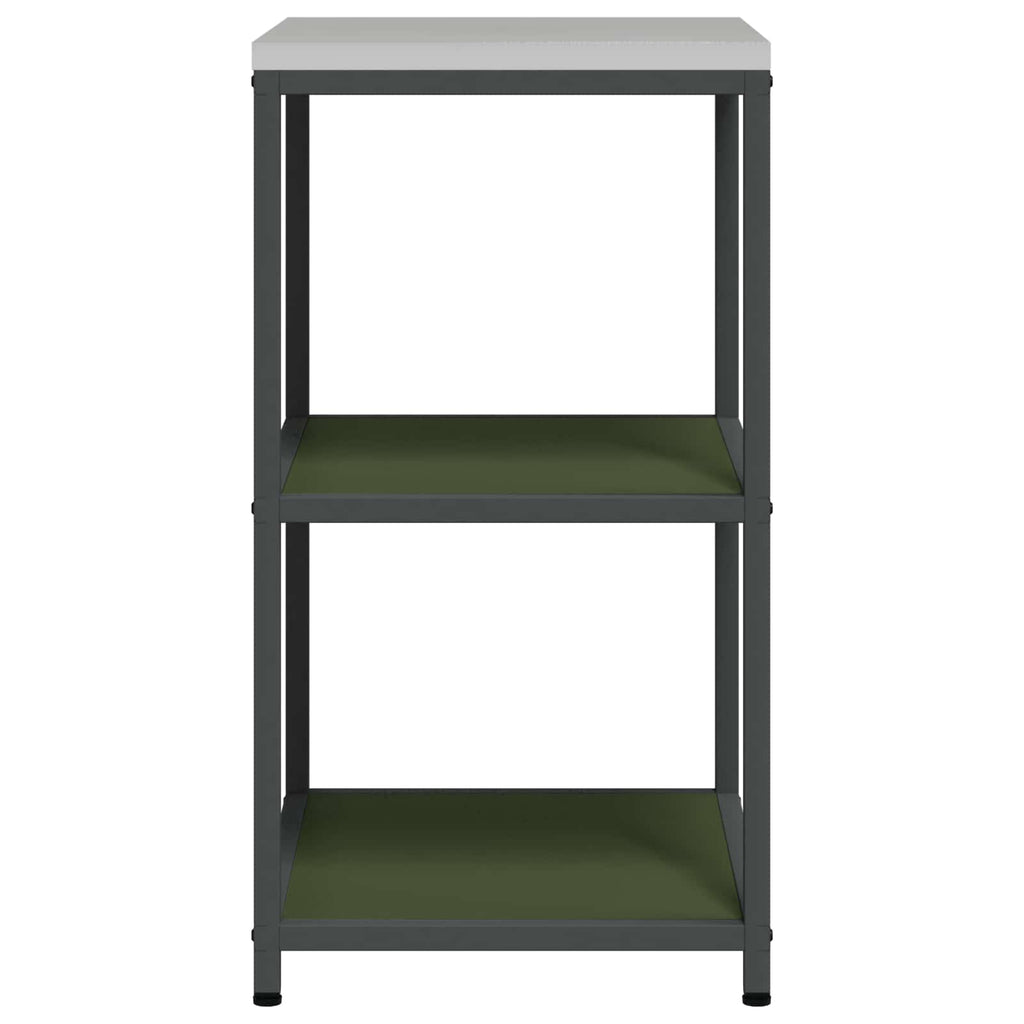 vidaXL Przechowywanie w kuchni HATTEM Oliwkowy zielony 60 x 50 x 92 cm