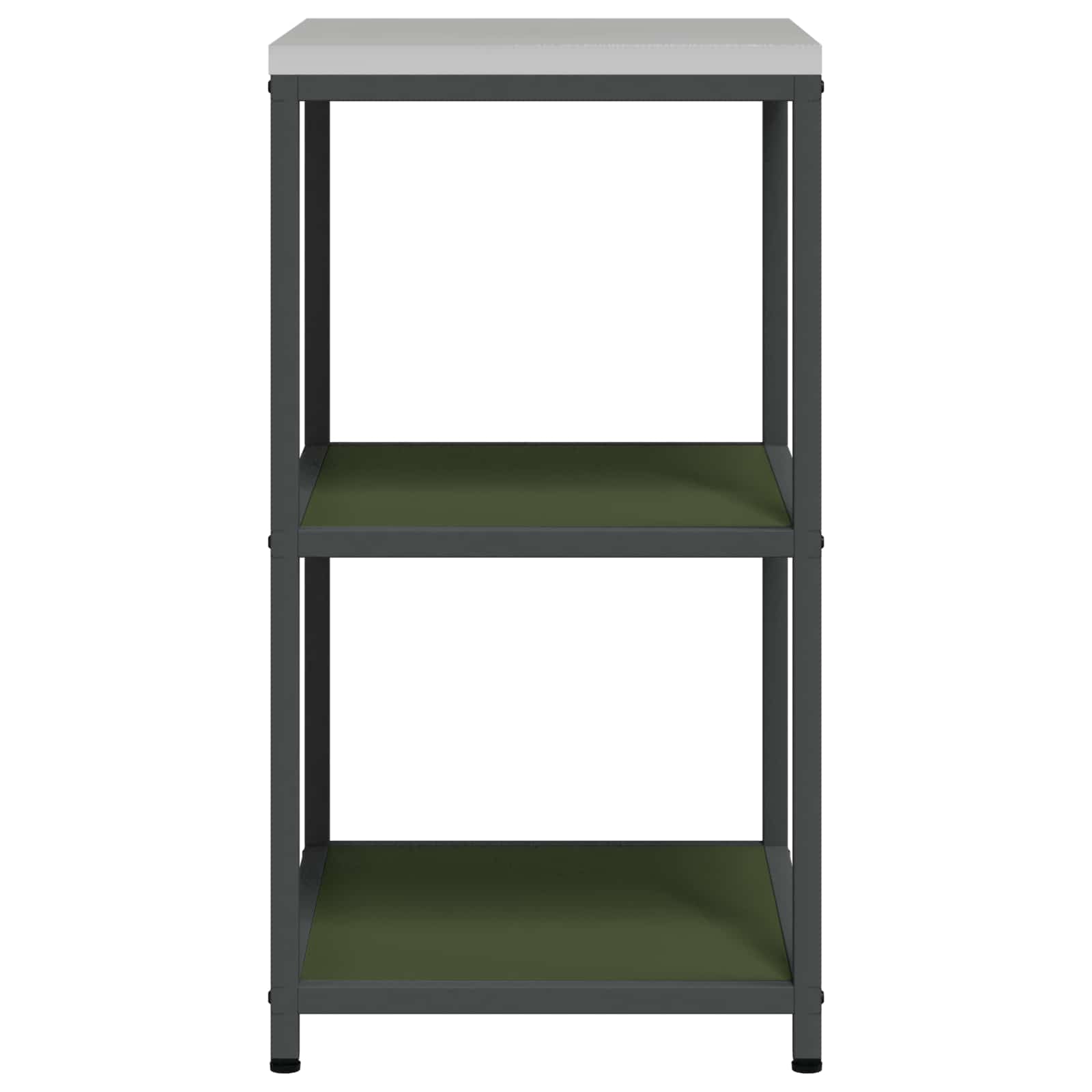 vidaXL Przechowywanie w kuchni HATTEM Oliwkowy zielony 60 x 50 x 92 cm