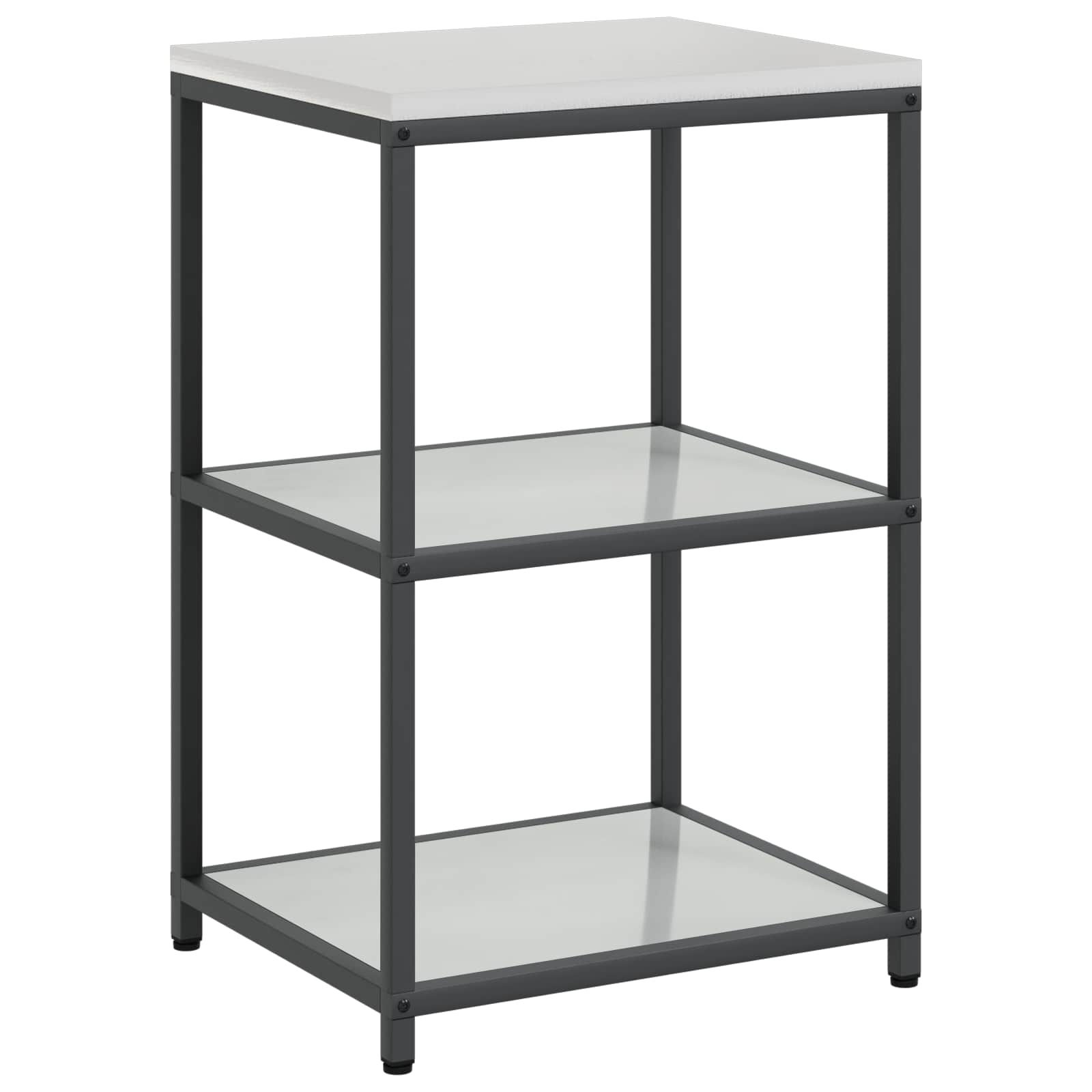 vidaXL Przechowywanie w kuchni HATTEM srebrny 60 x 50 x 92 cm Stal