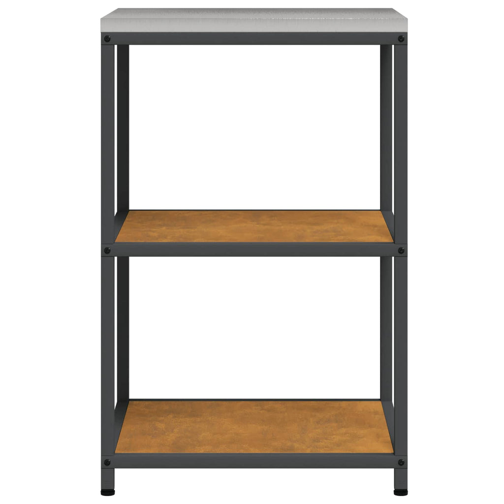 vidaXL Przechowywanie w kuchni HATTEM Rdzawy 60 x 50 x 92 cm Stal