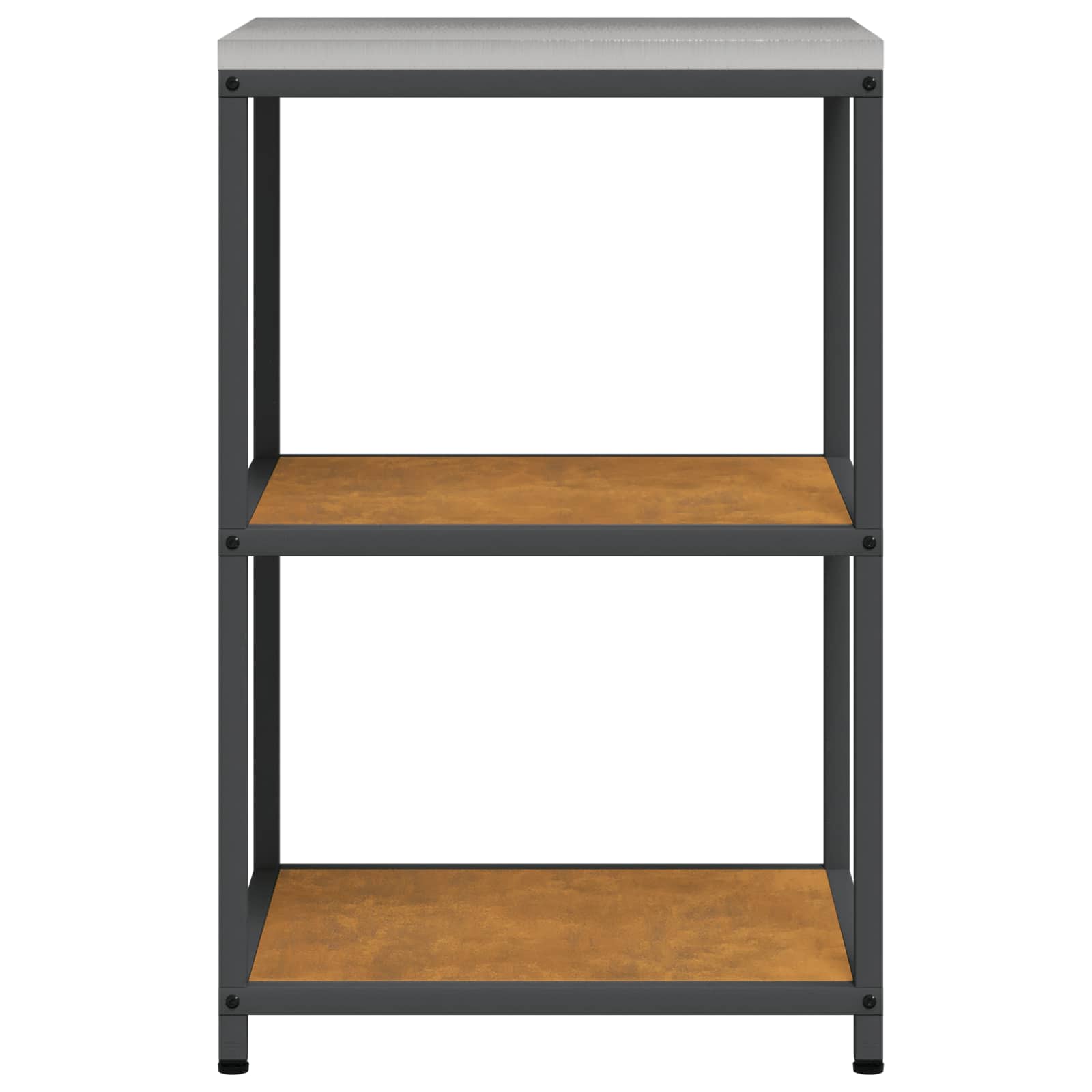 vidaXL Przechowywanie w kuchni HATTEM Rdzawy 60 x 50 x 92 cm Stal