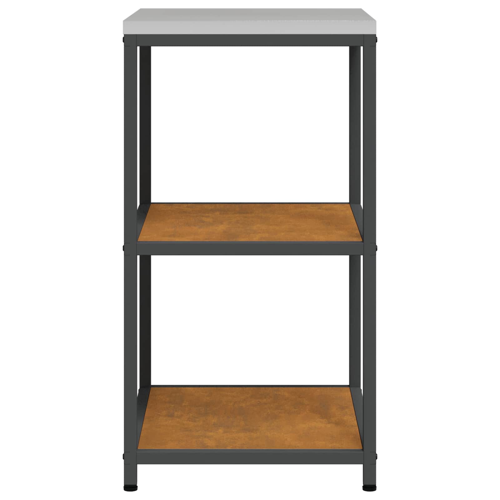 vidaXL Przechowywanie w kuchni HATTEM Rdzawy 60 x 50 x 92 cm Stal