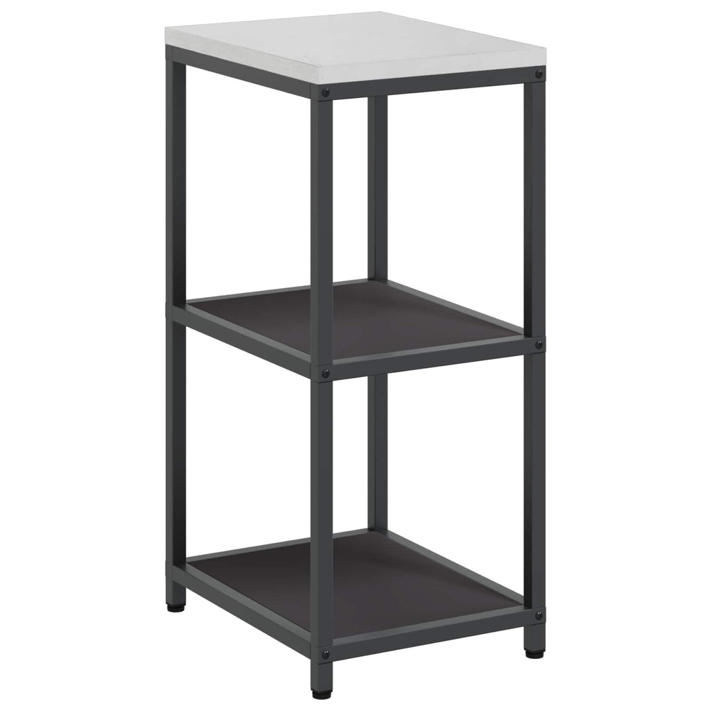 vidaXL Przechowywanie w kuchni HATTEM Czarny 40 x 50 x 92 cm Stal