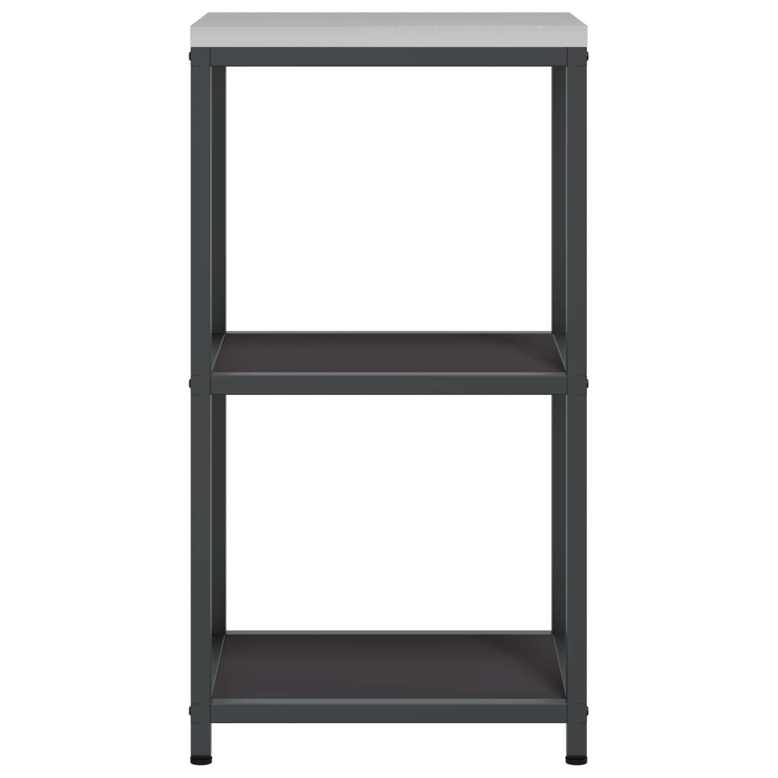 vidaXL Przechowywanie w kuchni HATTEM Czarny 40 x 50 x 92 cm Stal