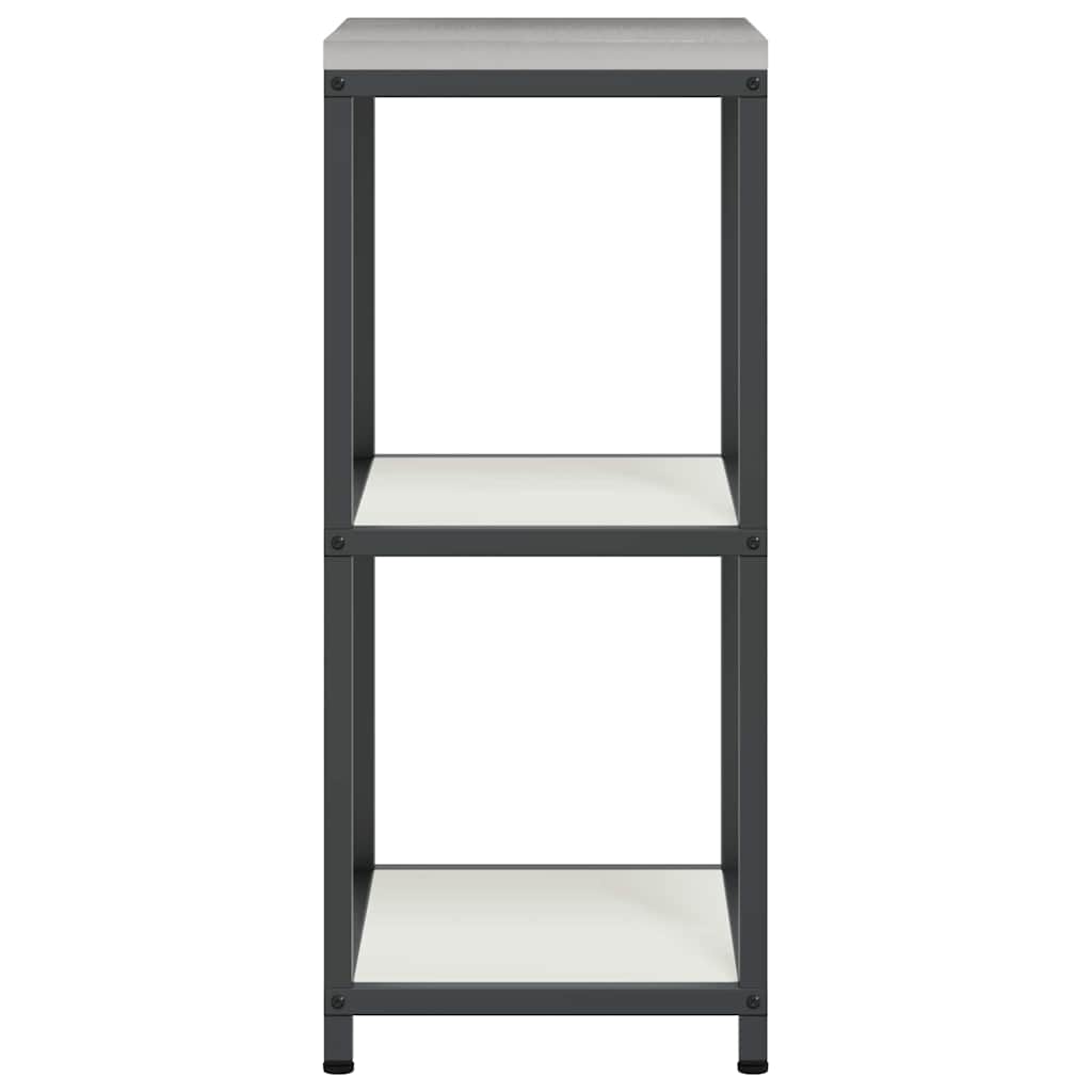 vidaXL Przechowywanie w kuchni HATTEM Biały 40 x 50 x 92 cm Stal