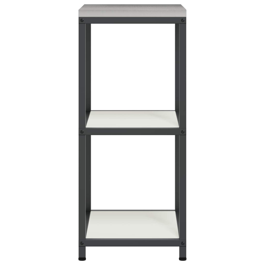 vidaXL Przechowywanie w kuchni HATTEM Biały 40 x 50 x 92 cm Stal