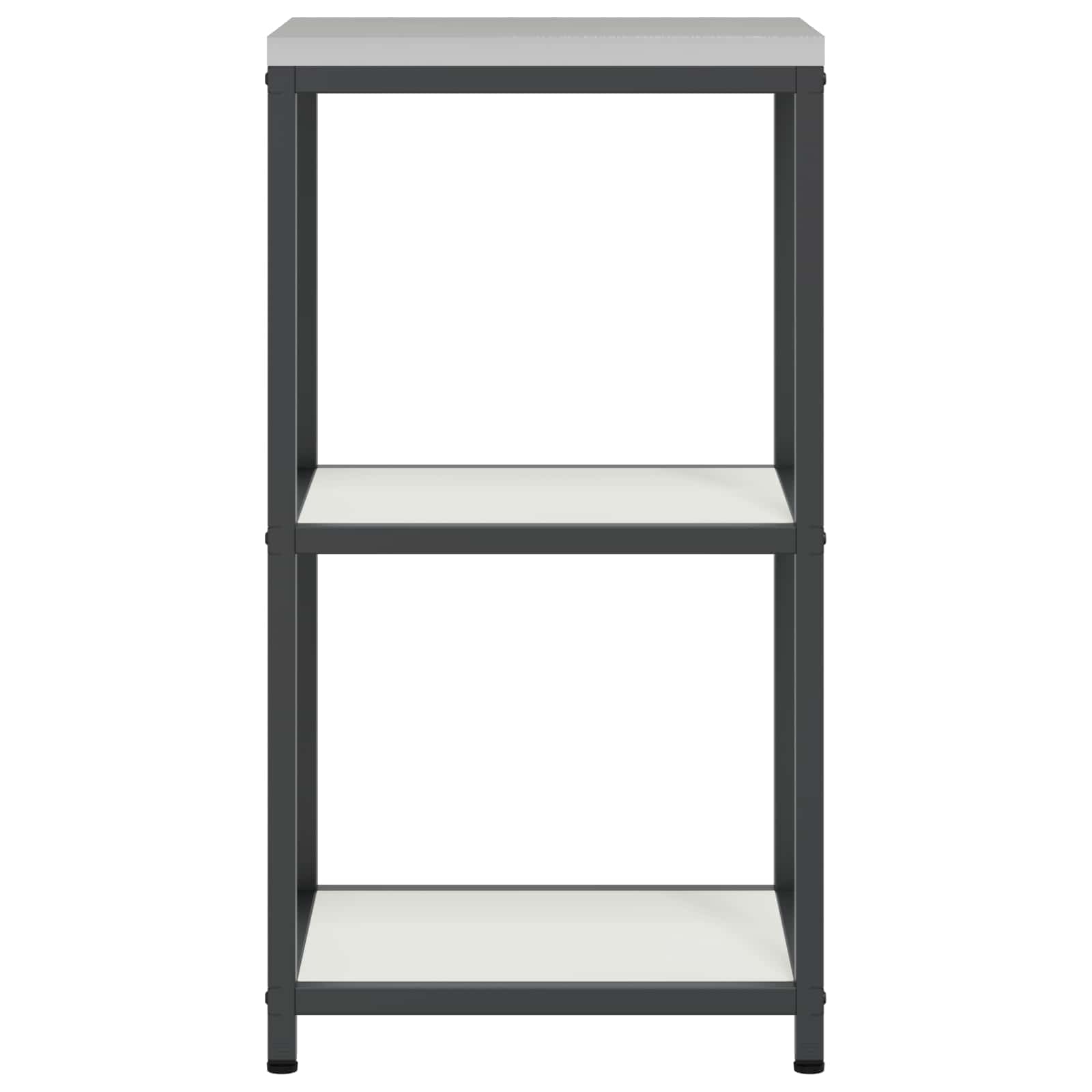 vidaXL Przechowywanie w kuchni HATTEM Biały 40 x 50 x 92 cm Stal