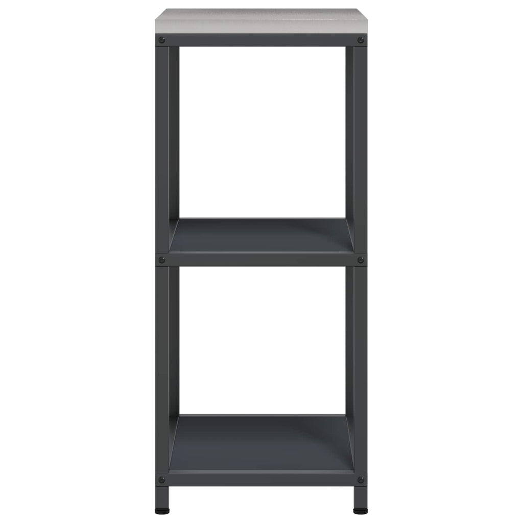 vidaXL Przechowywanie w kuchni HATTEM antracytowy 40 x 50 x 92 cm Stal