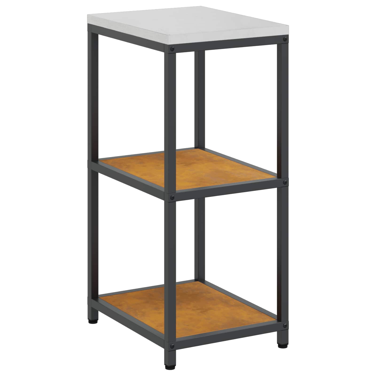 vidaXL Przechowywanie w kuchni HATTEM Rdzawy 40 x 50 x 92 cm Stal