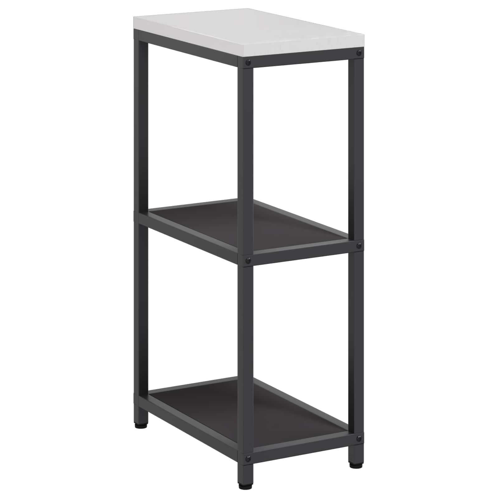vidaXL Przechowywanie w kuchni HATTEM Czarny 30 x 50 x 92 cm Stal