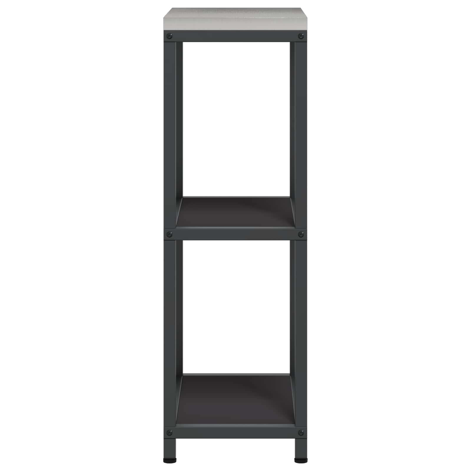vidaXL Przechowywanie w kuchni HATTEM Czarny 30 x 50 x 92 cm Stal