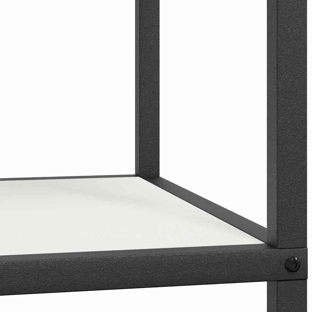 vidaXL Przechowywanie w kuchni HATTEM Biały 30 x 50 x 92 cm Stal