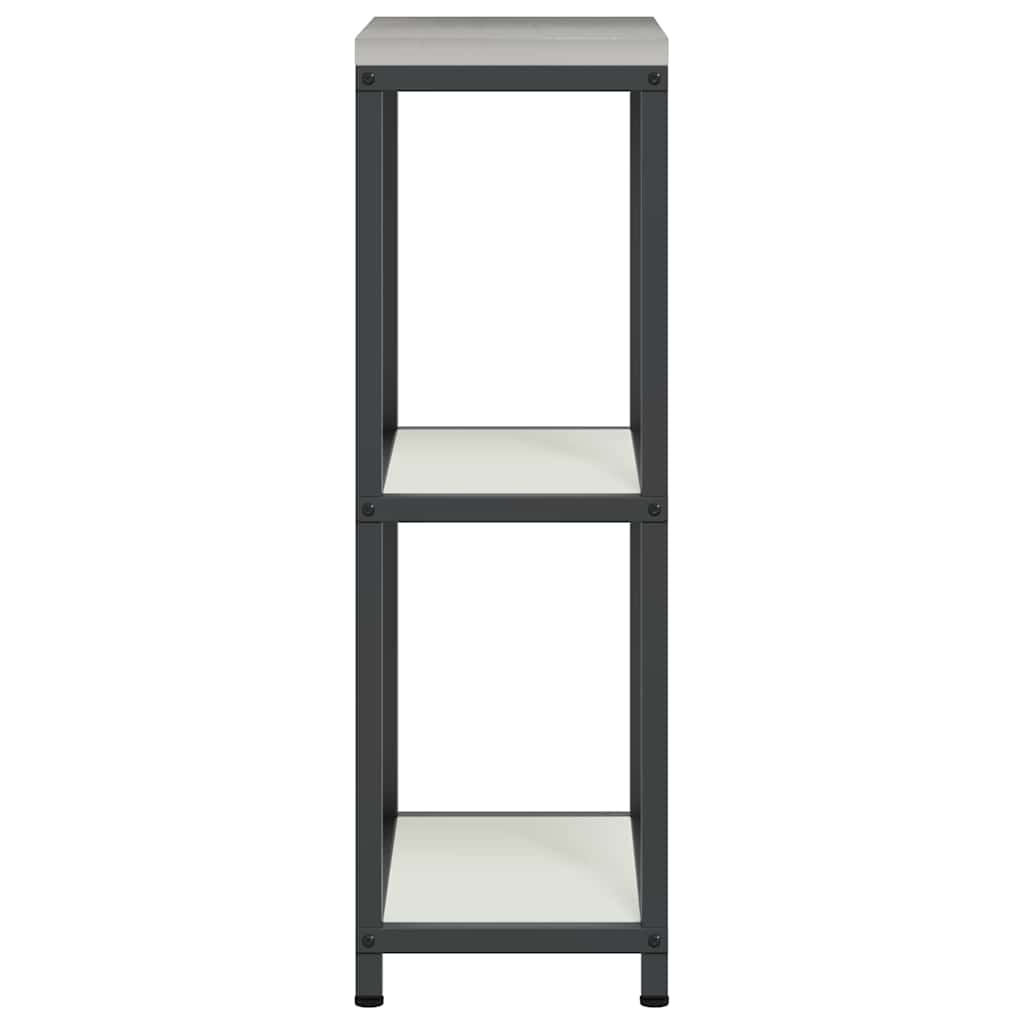 vidaXL Przechowywanie w kuchni HATTEM Biały 30 x 50 x 92 cm Stal