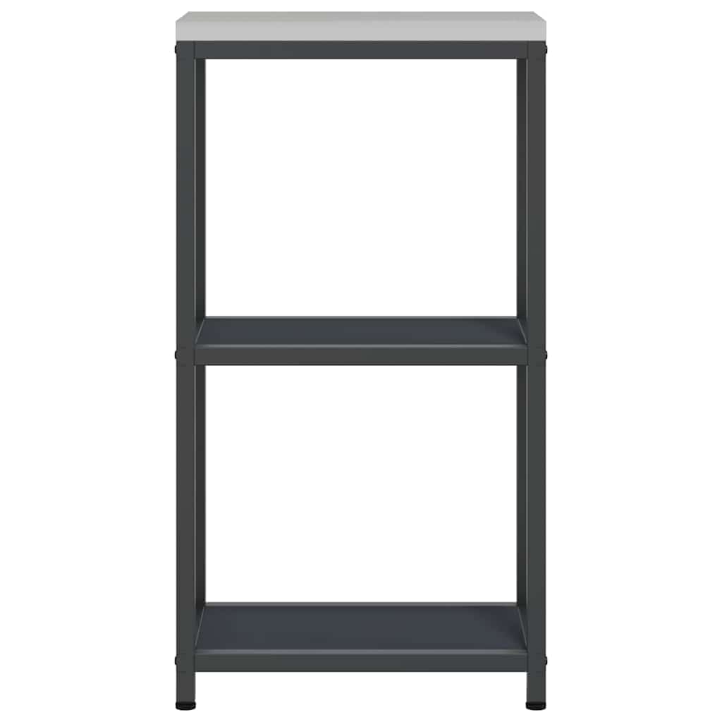 vidaXL Przechowywanie w kuchni HATTEM antracytowy 30 x 50 x 92 cm Stal