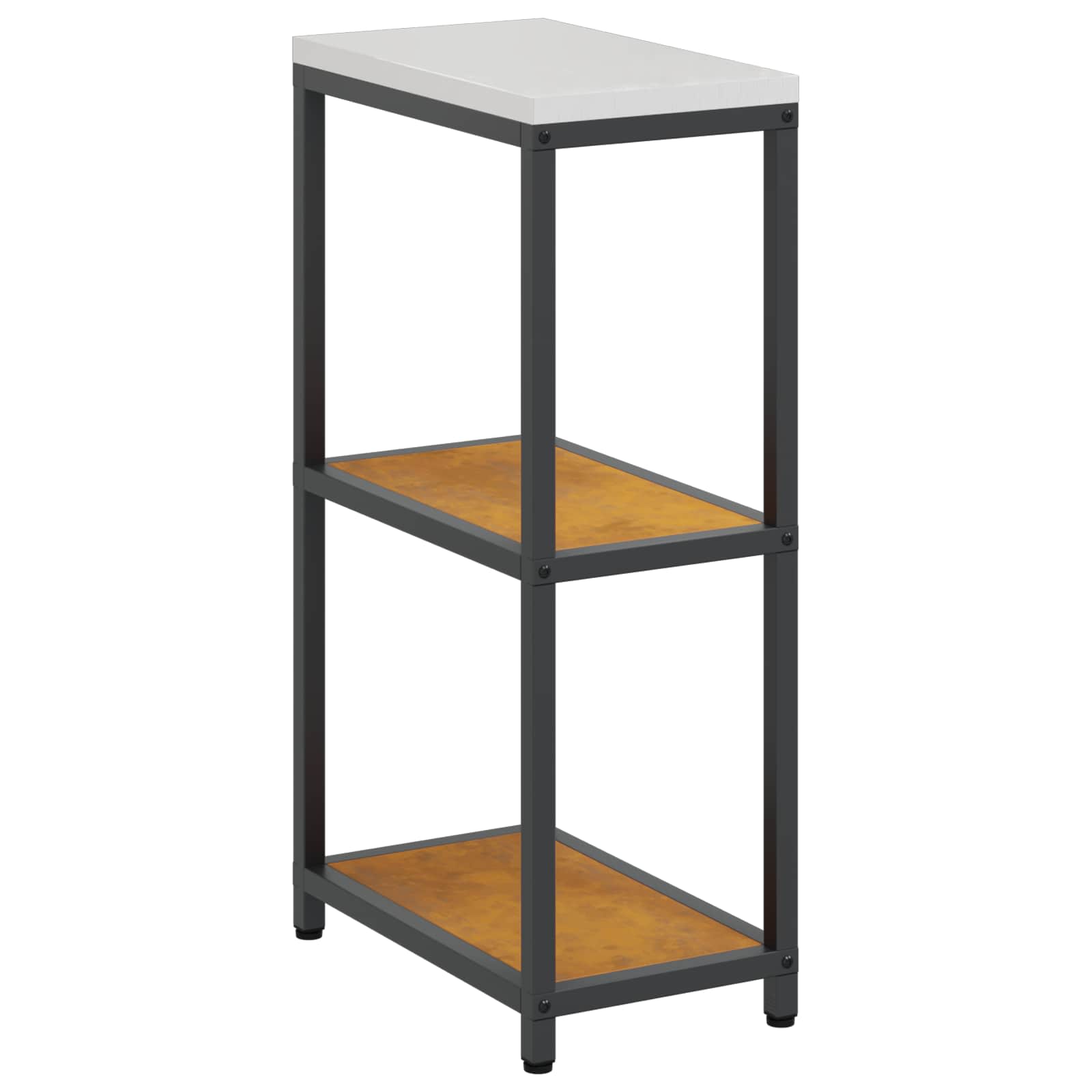 vidaXL Przechowywanie w kuchni HATTEM Rdzawy 30 x 50 x 92 cm Stal