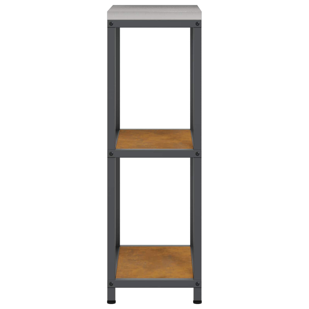 vidaXL Przechowywanie w kuchni HATTEM Rdzawy 30 x 50 x 92 cm Stal